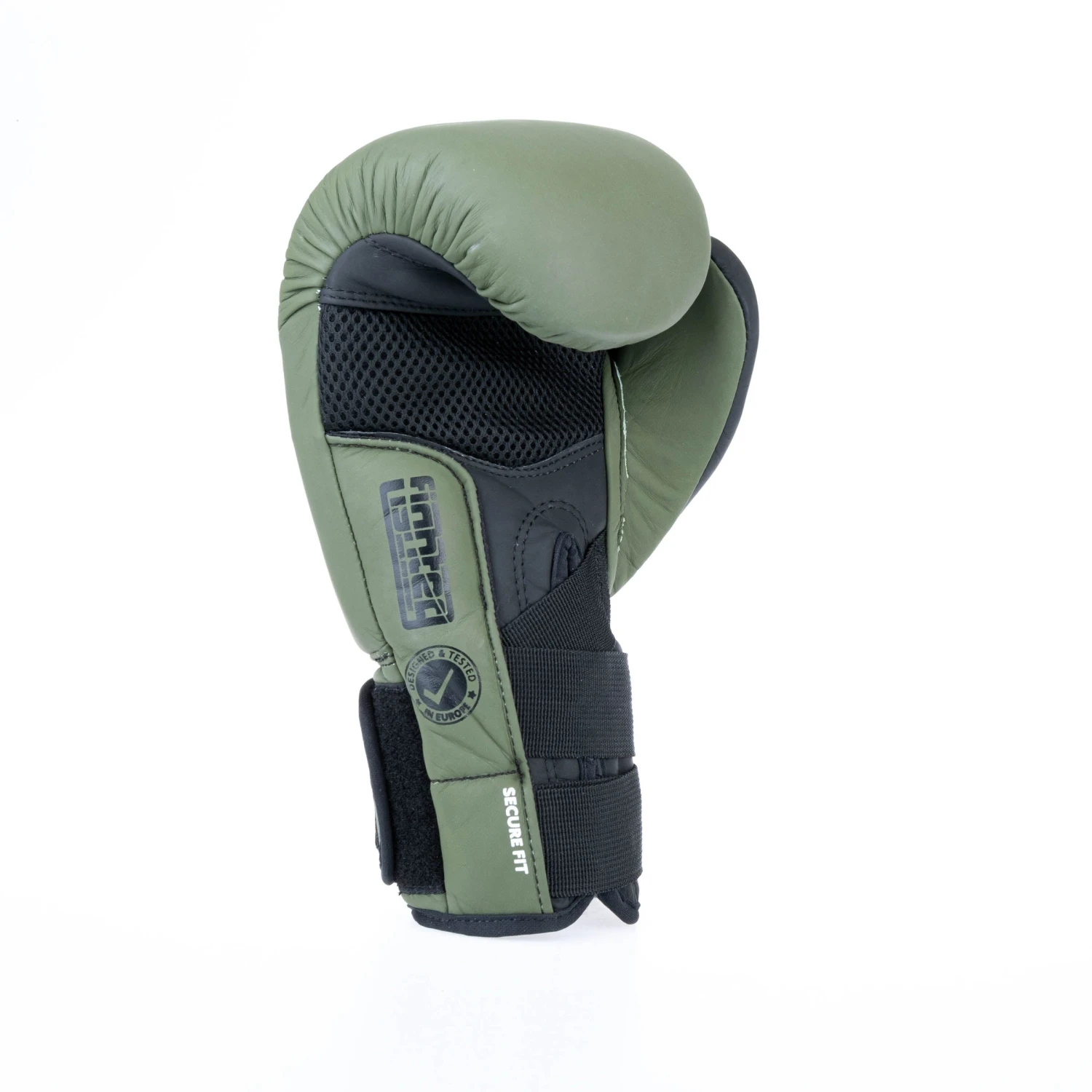 Fighter Boxing Gloves Secure Fit - Khaki/black 9 Fighter Boxing Gloves Secure Fit - Khaki/black - Image 7