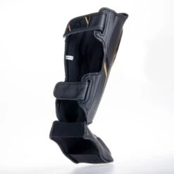 King Pro Boxing Shin Guards THOR - Black/gold -ADIDAS Sales Shop KPBSGL THOR BK05