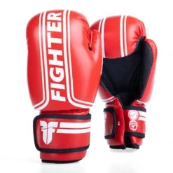 Fighter Open Gloves Stripe - SGP Edition - Red