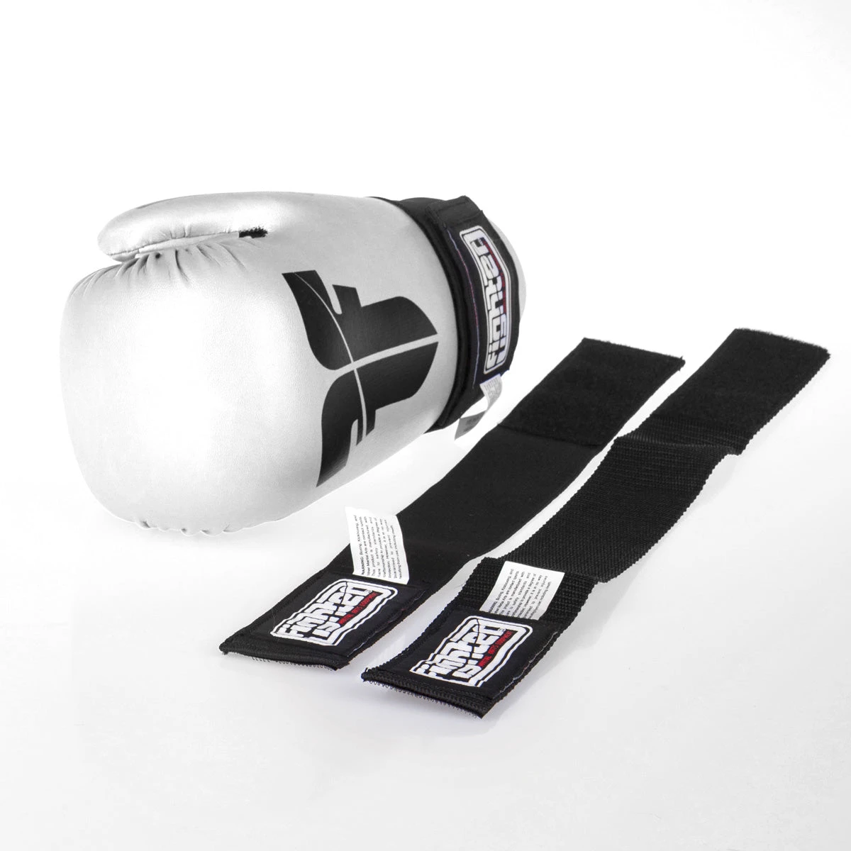 Fighter Open Gloves Strap - White, FOG-001W 9 Fighter Open Gloves Strap - White, FOG-001W - Image 7