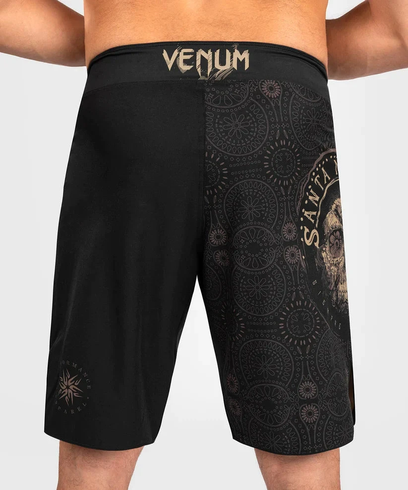Venum Santa Muerte Dark MMA Shorts - Black/brown 9 Venum Santa Muerte Dark MMA Shorts - Black/brown - Image 7
