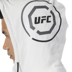 Reebok UFC Fight Night Blank Walkout Hoodie - White, CD8586 -ADIDAS Sales Shop aca4f90b488f9f359d82f2f79c71a957