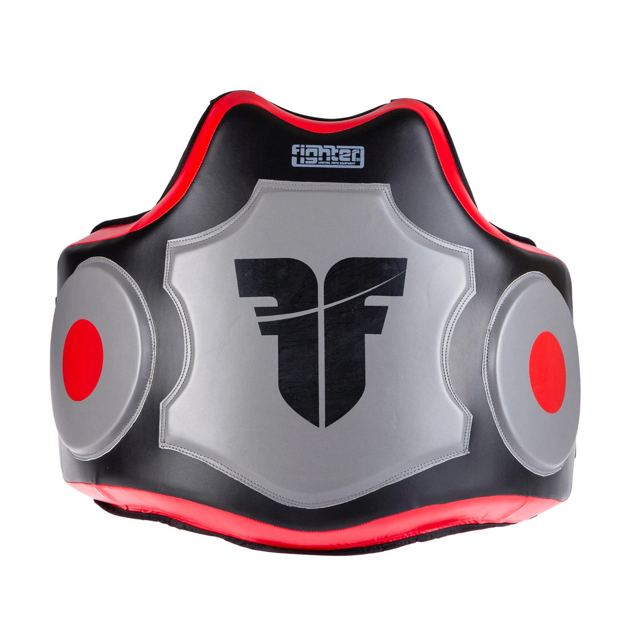 Belly Pad Fighter Target - Black/red, FBP-011 3 Belly Pad Fighter Target - Black/red, FBP-011