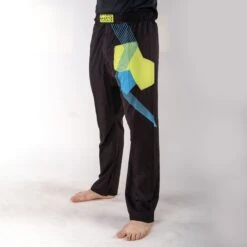 Fighter Pants - FIGHT - Black/blue/green, FF-P003BBY -ADIDAS Sales Shop ad559be67b8ffa4f3baba3d07142d10d