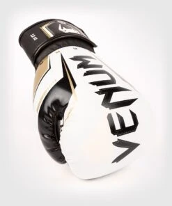 Venum Boxing Gloves Elite Evo - White -ADIDAS Sales Shop b4c67e6b3d231704f334e15f95bff691e4726a24 BG ELITE EVO WHITE GOLD 05