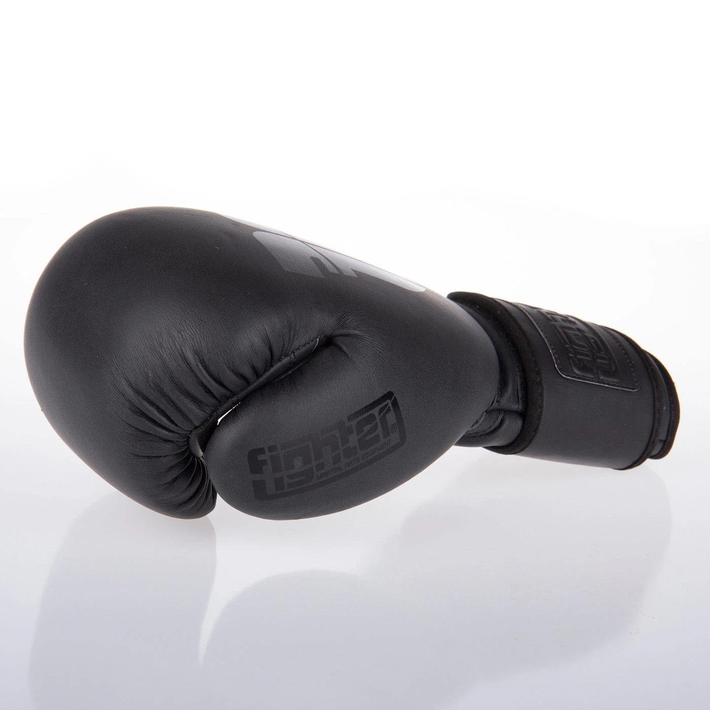 Fighter Boxing Gloves SPLIT - Matt Black, FBG-001B 12 Fighter Boxing Gloves SPLIT - Matt Black, FBG-001B - Image 10