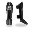 King Pro Boxing Shin Guards - Black/white