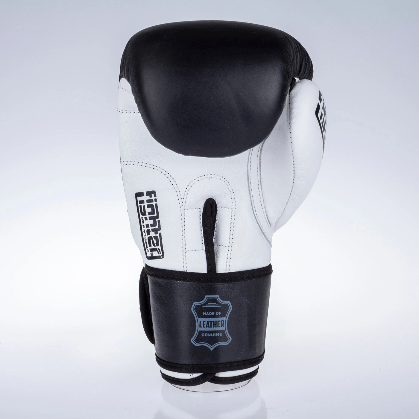 Fighter Boxing Gloves SPLIT- Black/white, FBG-001BW 13 Fighter Boxing Gloves SPLIT- Black/white, FBG-001BW - Image 11