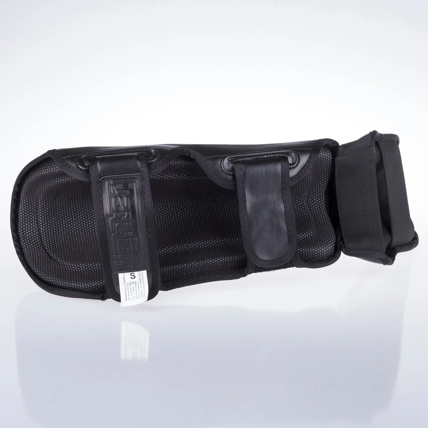 Fighter Shinguards Thai Ergo - Black/white, FSG-004BW 9 Fighter Shinguards Thai Ergo - Black/white, FSG-004BW - Image 7