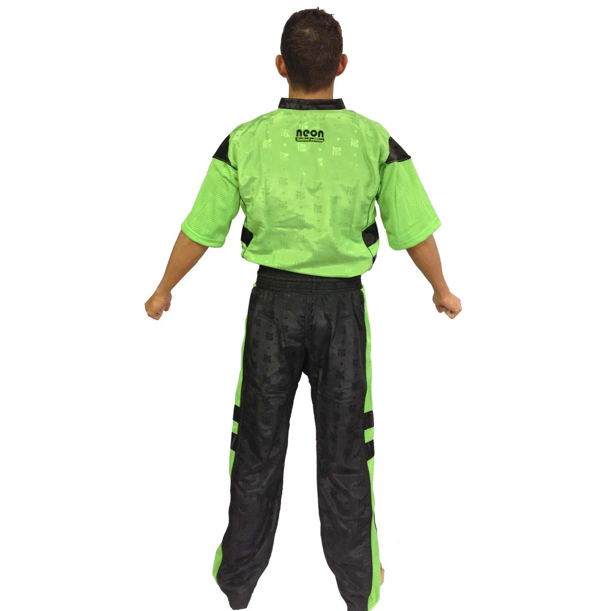 Fight Uniform Top Ten PQ Mesh NEON - Neon-green, 1681-5 4 Fight Uniform Top Ten PQ Mesh NEON - Neon-green, 1681-5 - Image 2