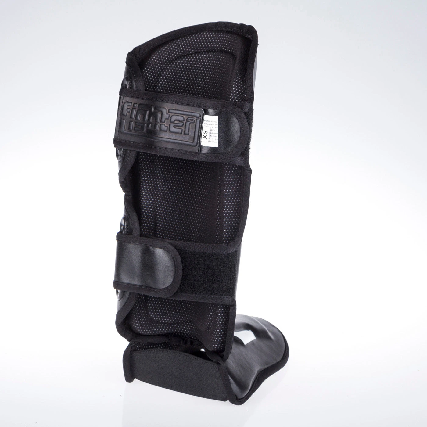 Fighter Shinguards Thai Ergo - Black/white, FSG-004BW 6 Fighter Shinguards Thai Ergo - Black/white, FSG-004BW - Image 4