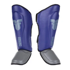 Fighter Shinguards Thai Classic - Blue/gray, JE1573BLG