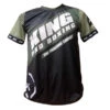 King ProBoxing Training T-shirt Star Vintage Stone - Black/khaki, TTEE02-BLK/KHA