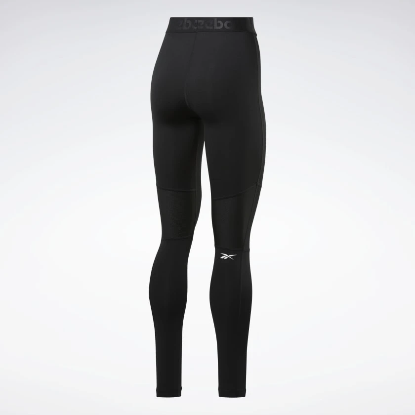 Reebok Workout Ready Compression Tights - Black, FP9107 4 Reebok Workout Ready Compression Tights - Black, FP9107 - Image 2