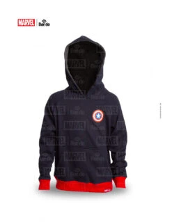 Daedo Hoodie Captain America - Black, MARV50322
