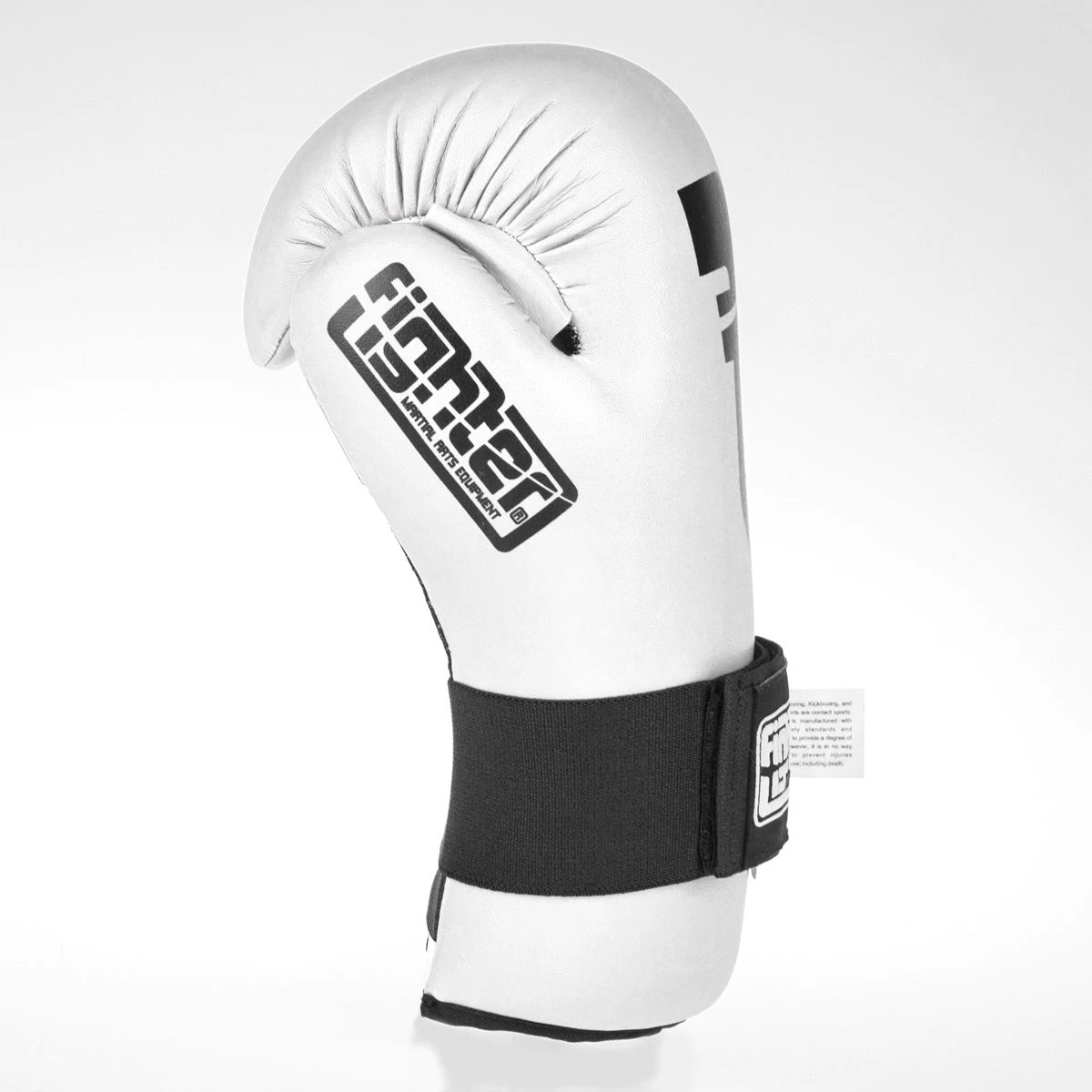 Fighter Open Gloves Strap - White, FOG-001W 12 Fighter Open Gloves Strap - White, FOG-001W - Image 10