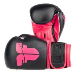 Fighter Boxing Gloves SPEED - Black/neon Pink, TH1612PUBKP
