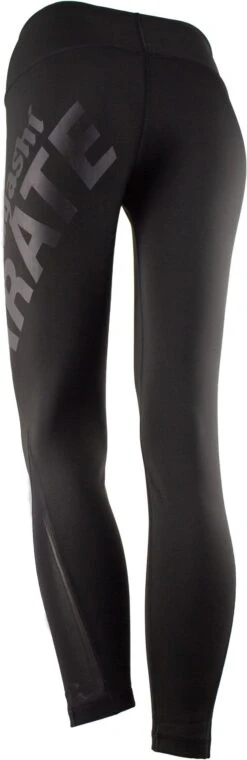 Hayashi Karate Leggings "Raven" For Women- 148-9 13 Hayashi Karate Leggings "Raven" For Women- 148-9 -ADIDAS Sales Shop hayashi leggings tights raven black 148 99 back