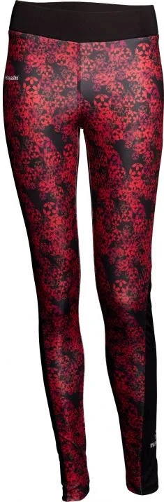 Hayashi Flowers Leggings - Red/black 5 Hayashi Flowers Leggings - Red/black - Image 3