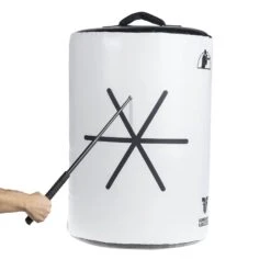 Fighter Baton SCUTUM Shield 2in1 - White