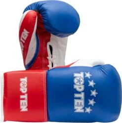 ADIDAS Sales Shop 35 Top Ten Classic Lace Up Boxing Gloves - Tricolor