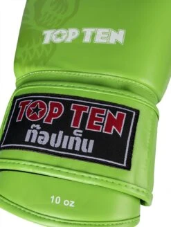 Top Ten IFMA Boxing Gloves Ajarn PU - Green -ADIDAS Sales Shop top ten thaiboxing gloves ifma ajarn pu black green 22193 f detail1 3