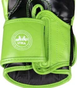 Top Ten IFMA Boxing Gloves Ajarn PU - Green -ADIDAS Sales Shop top ten thaiboxing gloves ifma ajarn pu black green 22193 g detail3 3